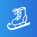 skitting christmas clip art icon